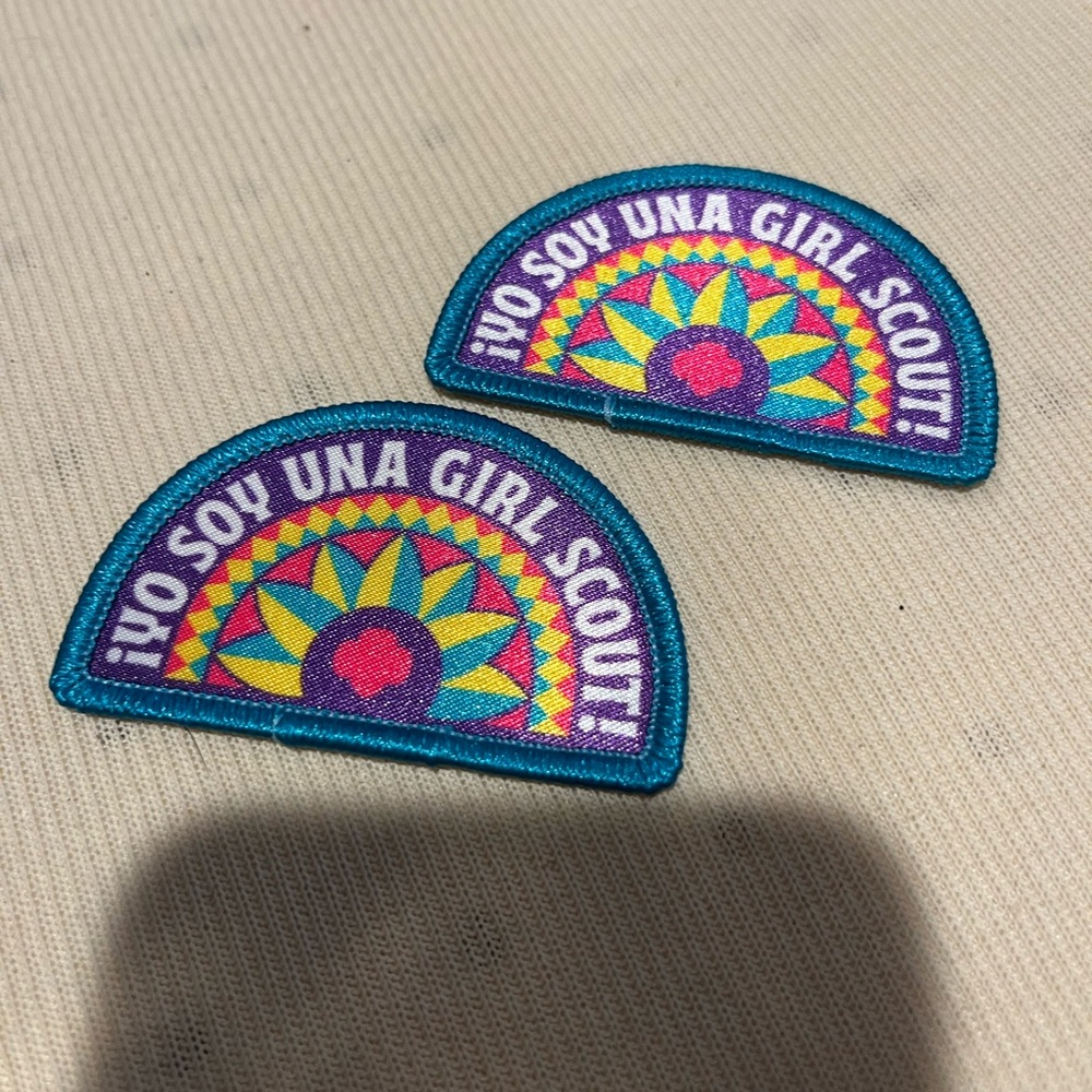 Yo soy una Girl Scout!Colorful Girl Scout Patches